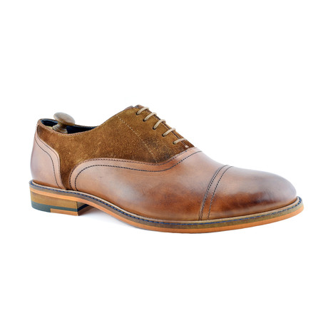 Ryder Cap Toe Oxford // Tan (Euro: 42) - Paolo Vandini - Touch of Modern