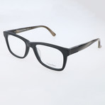Gerry Thick Rim Rectangular Frame // Black