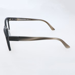 Gerry Thick Rim Rectangular Frame // Black
