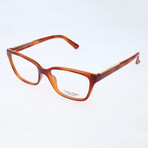 Waldo Thick Rim Rectangular Frame // Amber Tortoise
