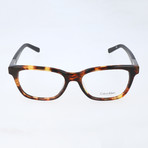 Beris Thick Rim Rectangular Frame // Maple Tortoise