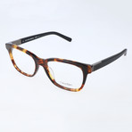 Beris Thick Rim Rectangular Frame // Maple Tortoise