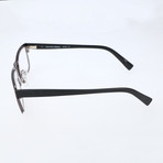 Jason Flat Rectangular Frame // Black