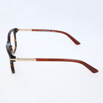 Jordan Thick Rim Trapezoid Frame // Havana