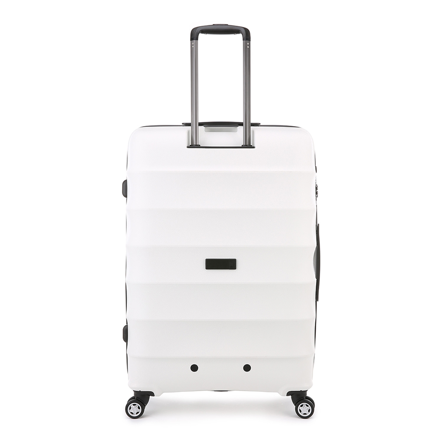 antler luggage white