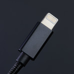 Kindred Cable // Lightning + Micro USB // Onyx (1 meter)