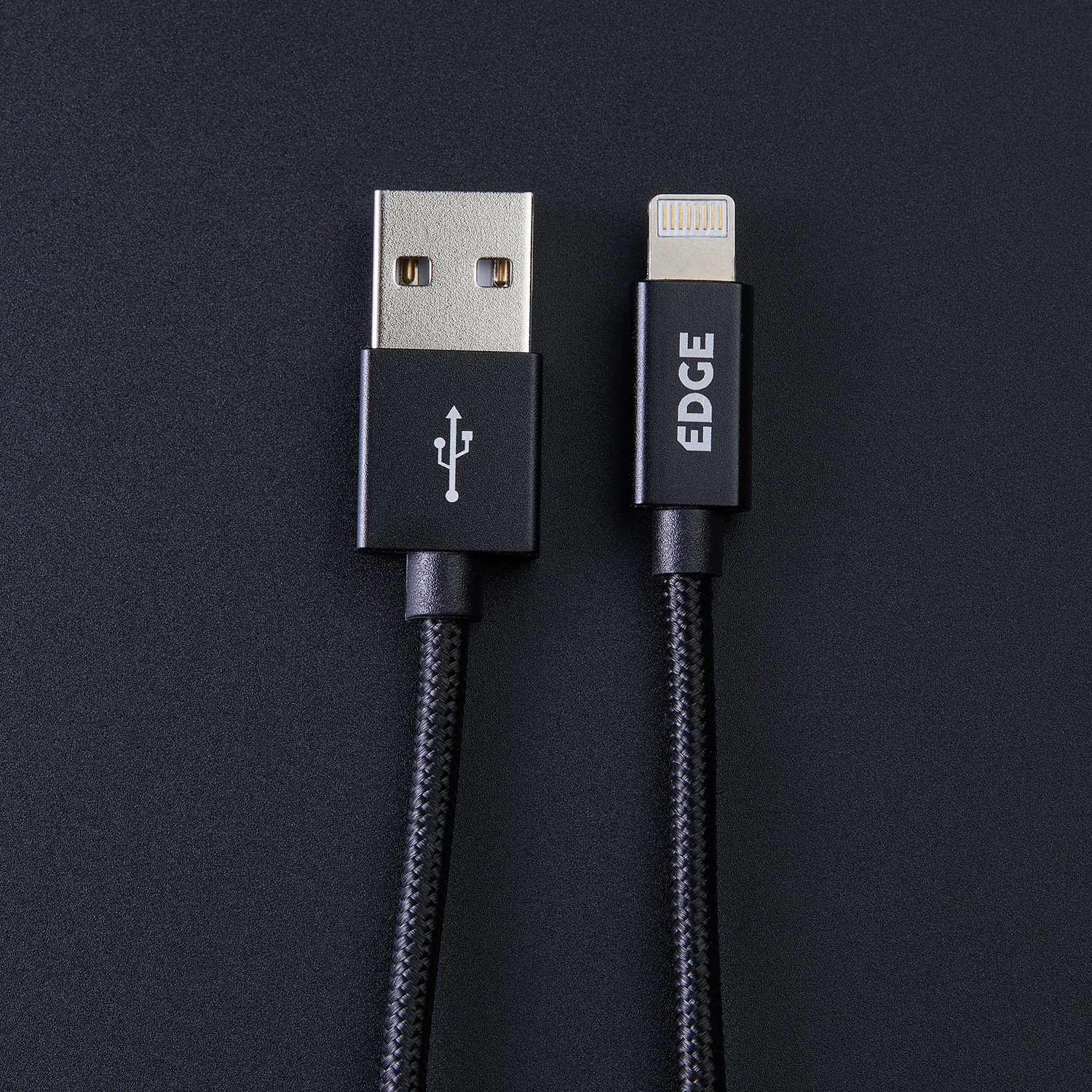 Kindred Cable // Lightning + Micro USB // Onyx (2 meters) - GH .