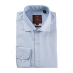 Long-Sleeve Non-Iron Pinpoint Ox Modern Fit Dress Shirt // Blue (US: 15.5R)
