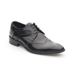 Alton Piped Wingtip Derby // Black (Euro: 39)