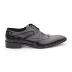 Alton Piped Wingtip Derby // Black (Euro: 39)