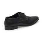 Aziz Patent Captoe Derby // Black (Euro: 39)