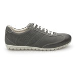 Perce Perforated Lace-Up Sneaker // Grey (Euro: 39)