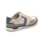 Samson Colorblocked Lace-Up Sneaker // Beige + White (Euro: 39)