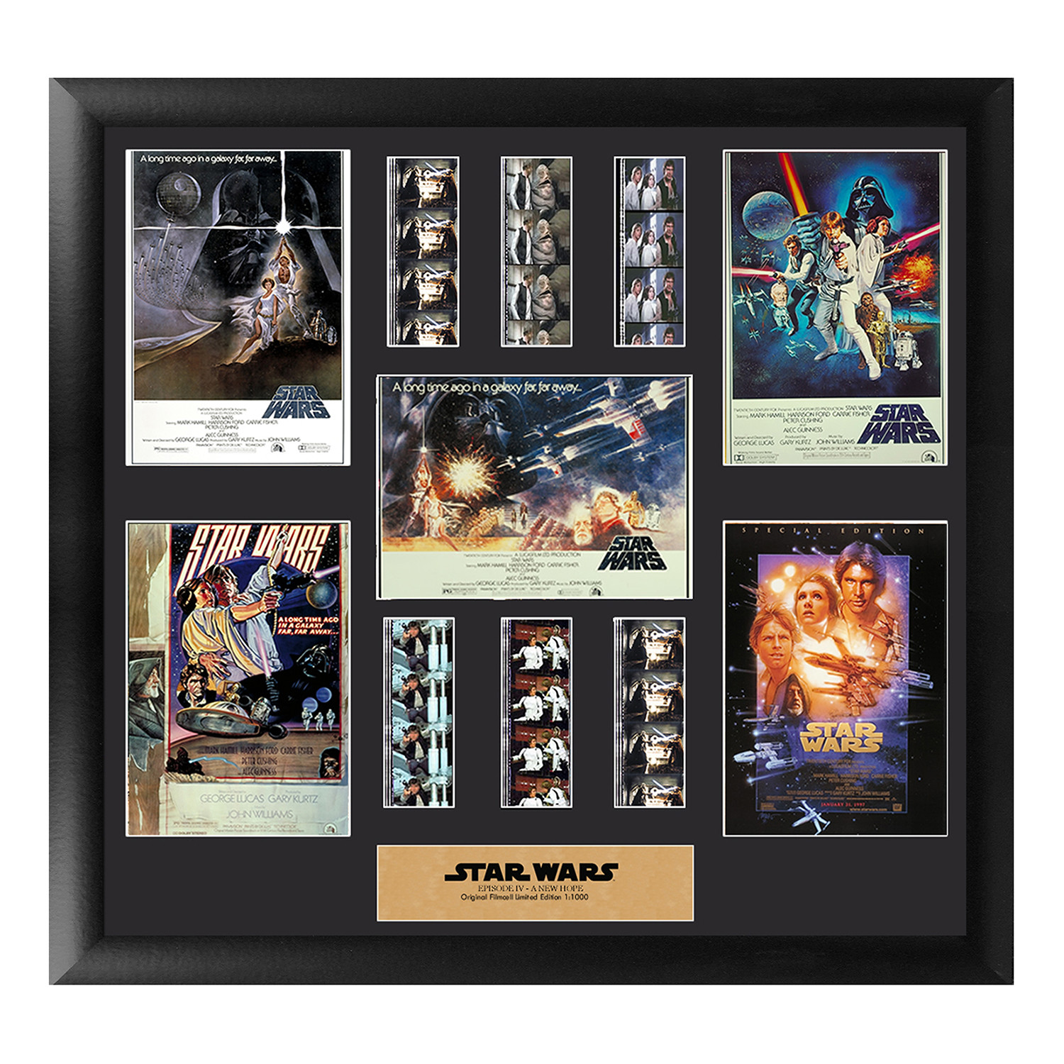 Star Wars Episode IV: A New Hope // Limited Edition Montage - Film Cells  Ltd. - Touch of Modern