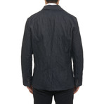 Woodlawn-Long-Sleeve Woven Jacket // Indigo (XL)