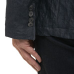 Woodlawn-Long-Sleeve Woven Jacket // Indigo (XL)