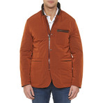 Flanagan Reversible Woven Jacket // Burnt Orange (XL)