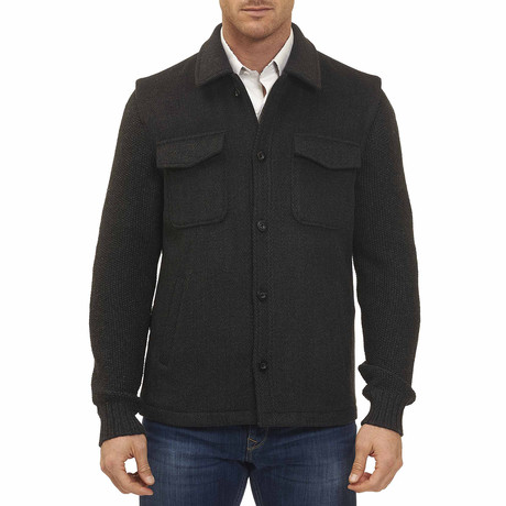 Prof. Hinkle Woven Jacket // Black (XS)
