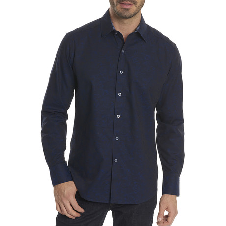 Hatchback Long-Sleeve Woven Shirt // Dark Cobalt (XL)