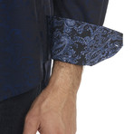 Hatchback Long-Sleeve Woven Shirt // Dark Cobalt (XL)