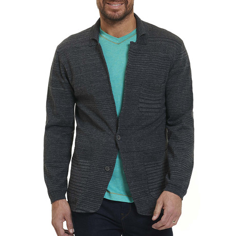 Shepard Knit Sportcoat // Dark Grey (US: 36R)