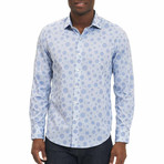 Phillipe Long-Sleeve Woven Shirt // Blue (XS)
