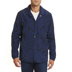 Soren Woven Jacket // Navy (XS)