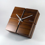 LATTICE Desk Clock // Walnut