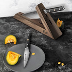 Sandvik Swedish Steel Forged 3-Piece Knife Block Set // TC Series // Walnut