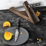 Sandvik Swedish Steel Forged 3-Piece Knife Block Set // TC Series // Walnut