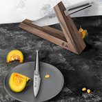 Sandvik Swedish Steel Forged 3-Piece Knife Block Set // TX Series // Walnut