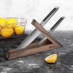 Sandvik Swedish Steel Forged 3-Piece Knife Block Set // TX Series // Walnut