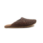 Daily Plain Stripe Sandals // Brown (UK: 9)