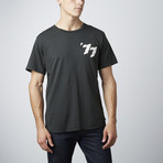 White Riot Tee // Dusty Black (S)