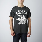 Young Americans Tee // Dusty Black (L)