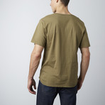 Red Scare Tee // Infantry Green (S)