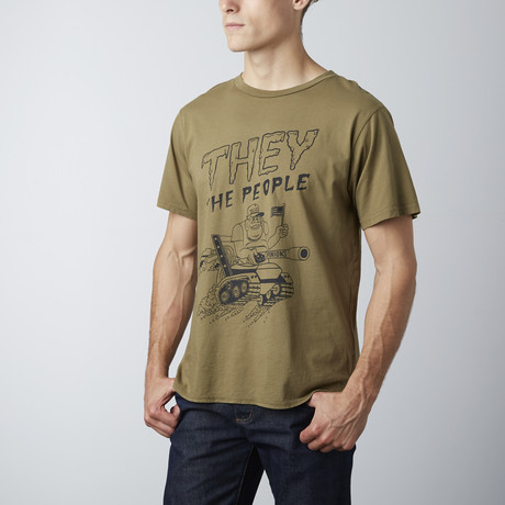 They The People Tee // Infantry Green (S)