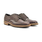 Pertini Suede Derby Plain // Coffee (Euro: 42)