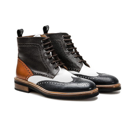Colombo Ankle Wing Brogue // Multicolor (Euro: 40)