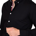 Thomas Button-Up Shirt // Black (S)