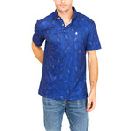 Whittaker Slim Fit Polo Shirt // Aqua Blue (2XL)