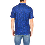 Whittaker Slim Fit Polo Shirt // Aqua Blue (S)