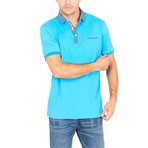 Francis Slim Fit Polo Shirt // Teal (2XL)