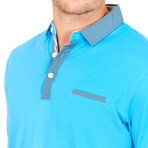 Francis Slim Fit Polo Shirt // Teal (2XL)