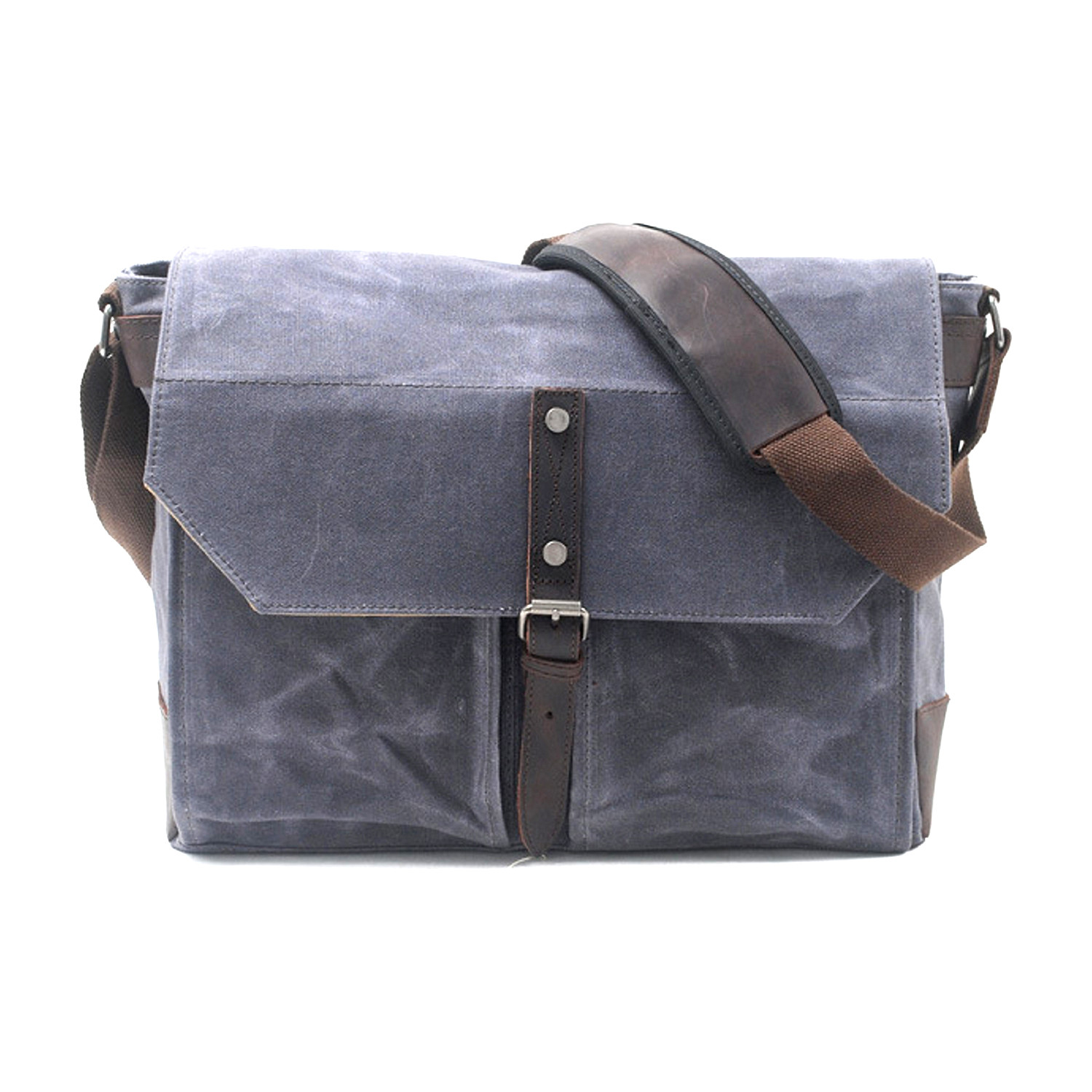 No. 755 Canvas Messenger Bag (Black) - OwnBag - Touch of Modern