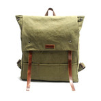 No. 753 Canvas Backpack (Army Green)