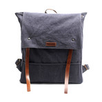No. 753 Canvas Backpack (Army Green)