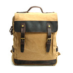 No. 757 Canvas Backpack (Khaki)