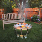 Tanami Fire Pit // Stainless Steel