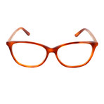 Chuck Oval Thick Rim Frame // Blonde Havana